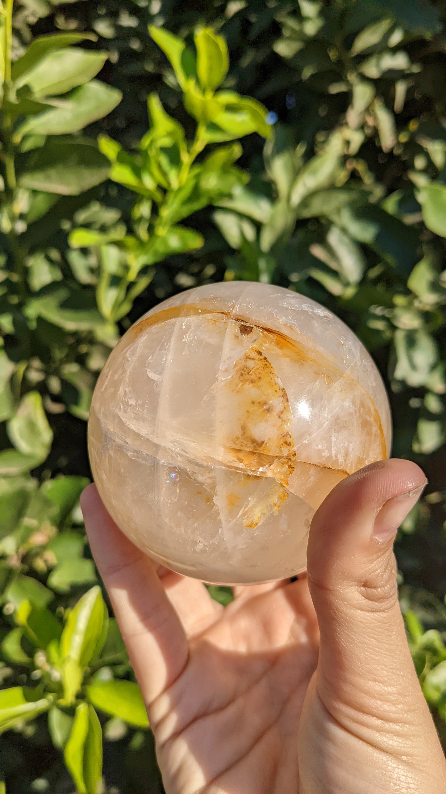 Golden Healer Quartz Spheres