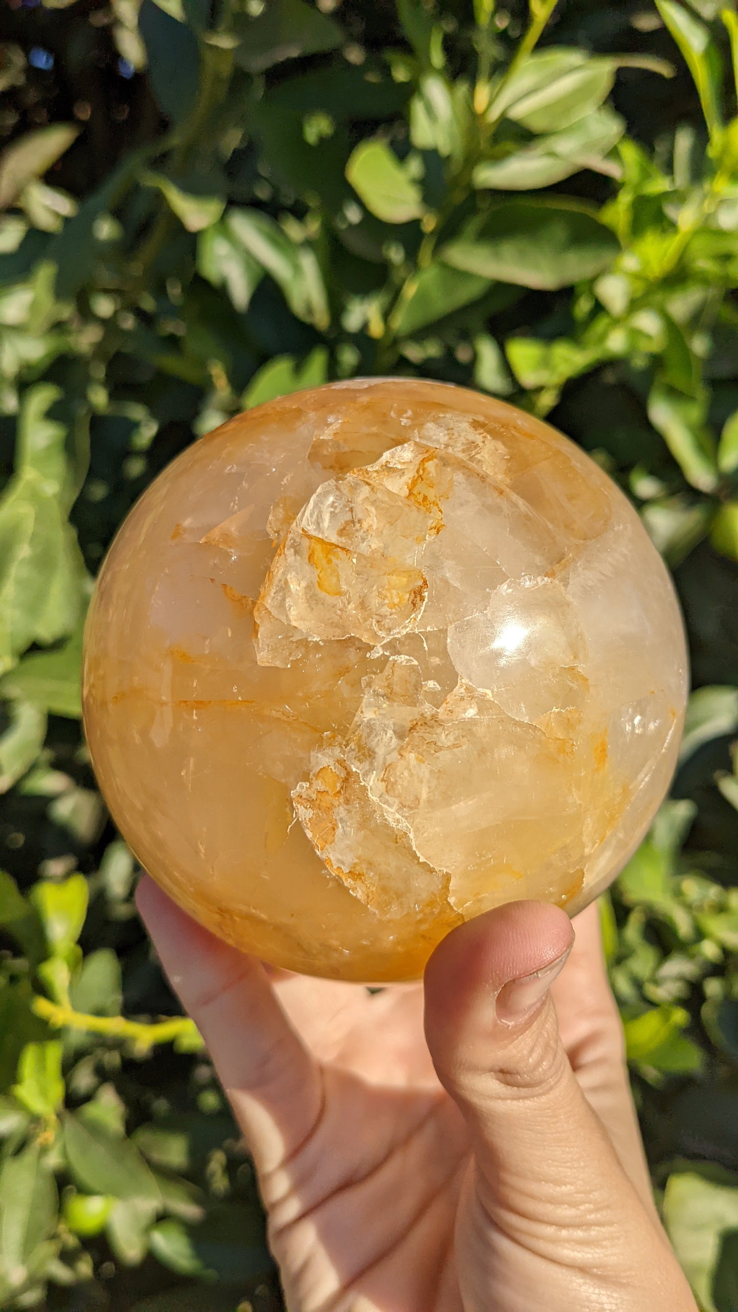 Golden Healer Quartz Spheres