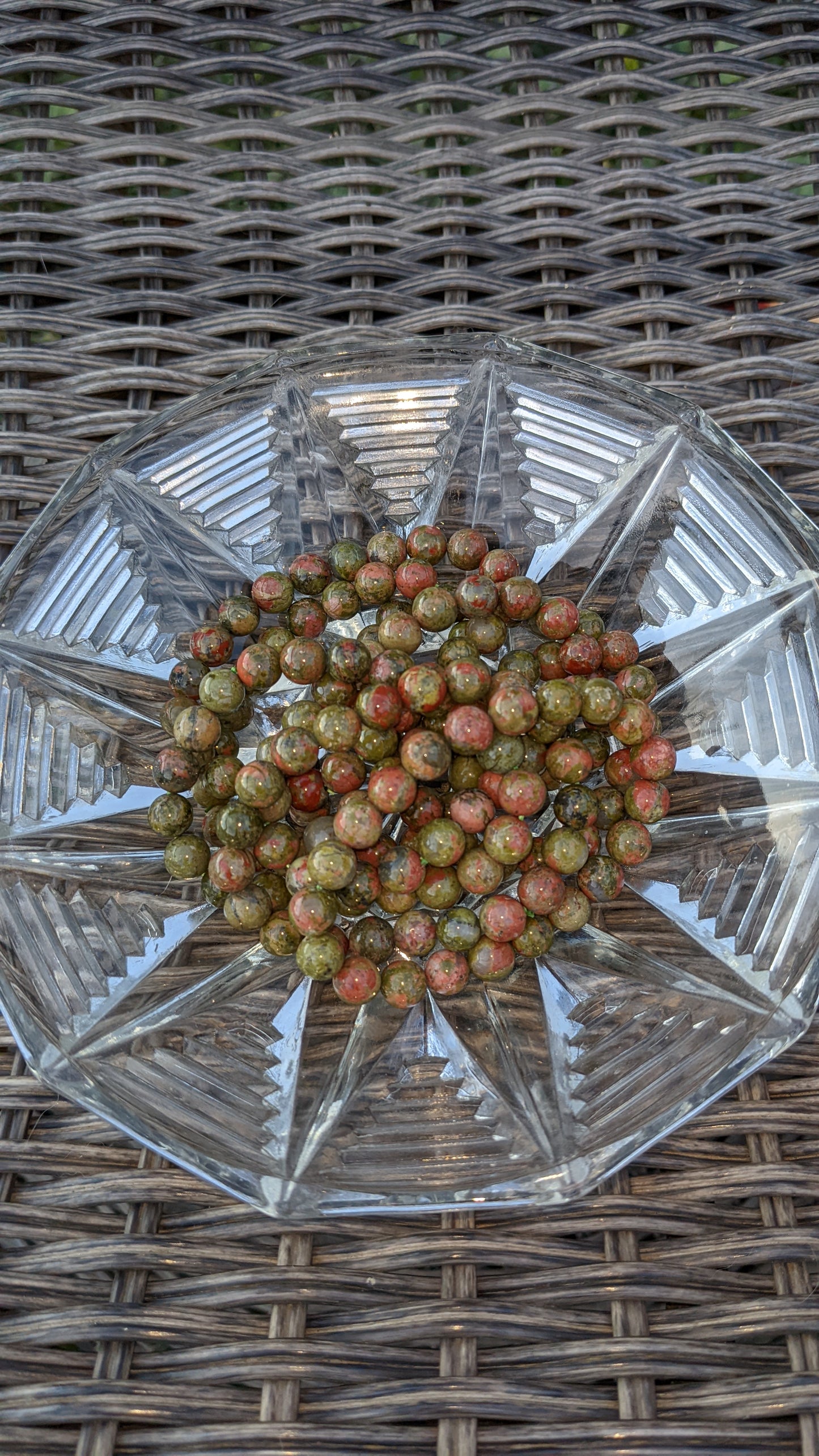 8 MM Unakite Bracelets