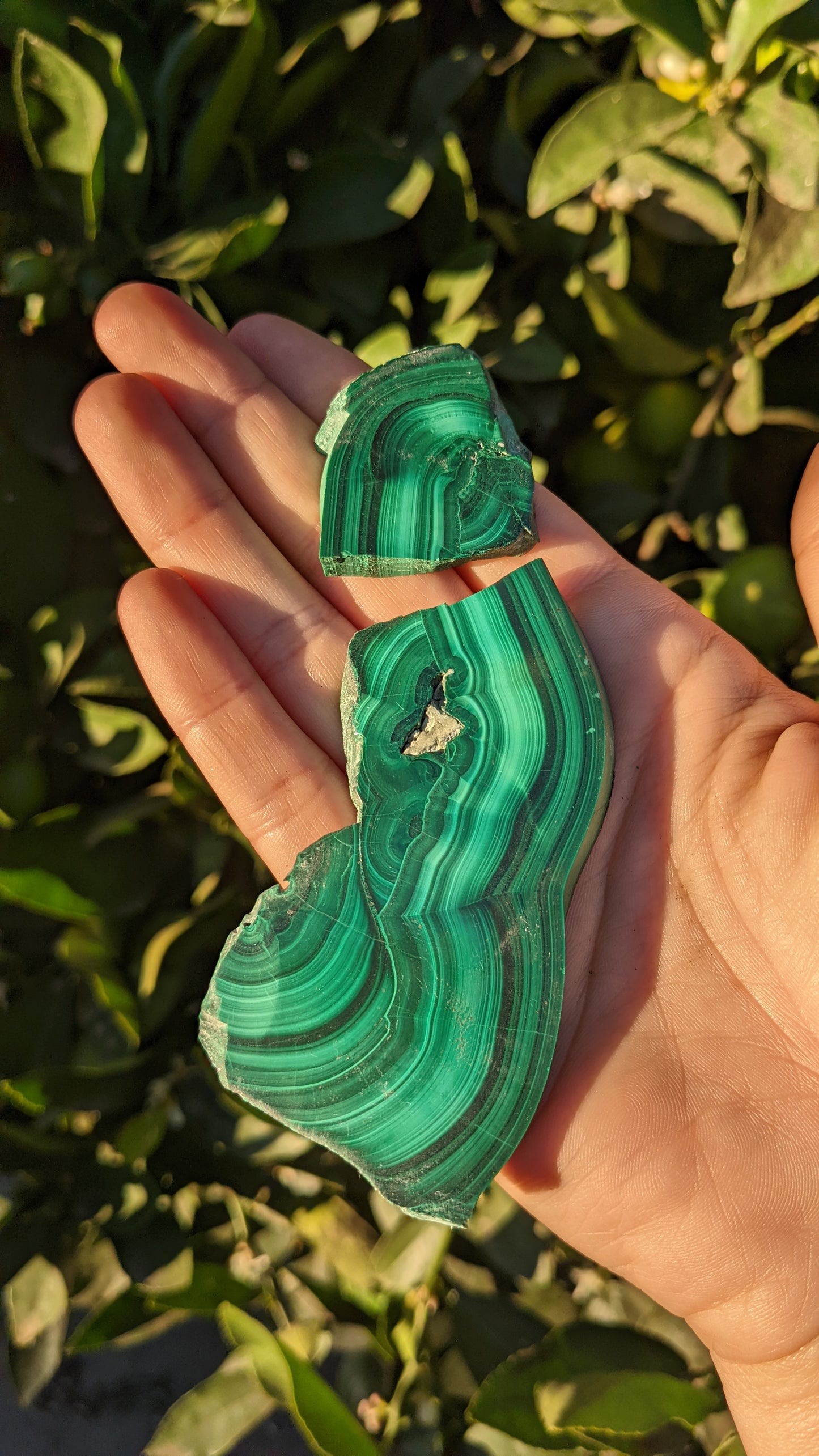 Malachite Slabs