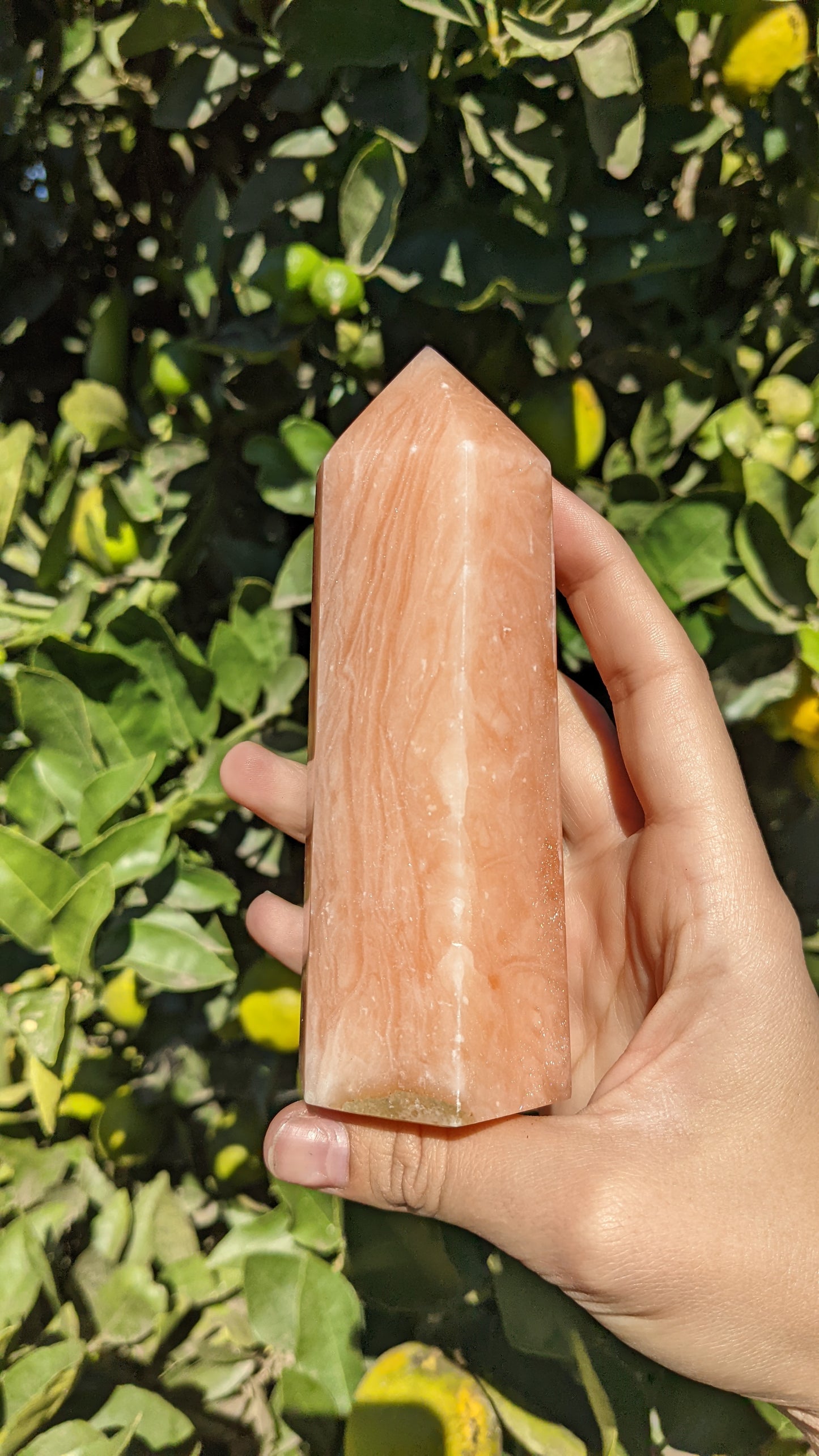 Orange Calcite Tower B