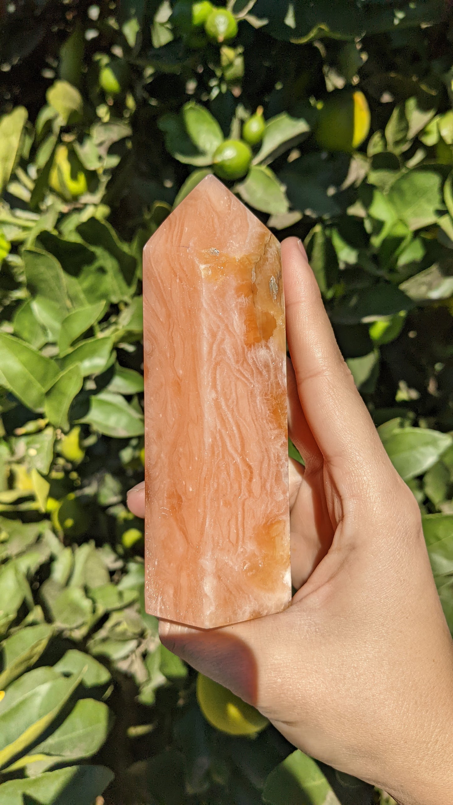 Orange Calcite Tower B