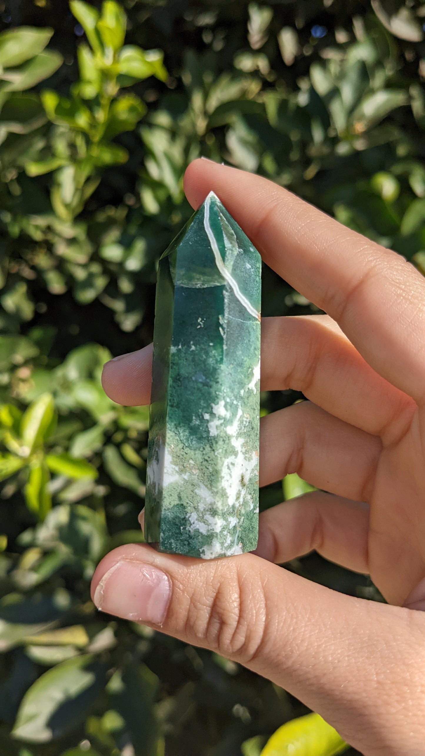 Moss Agate Towers