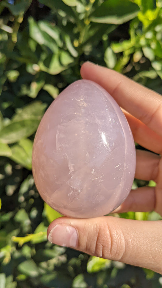 Rose Quartz Eggs