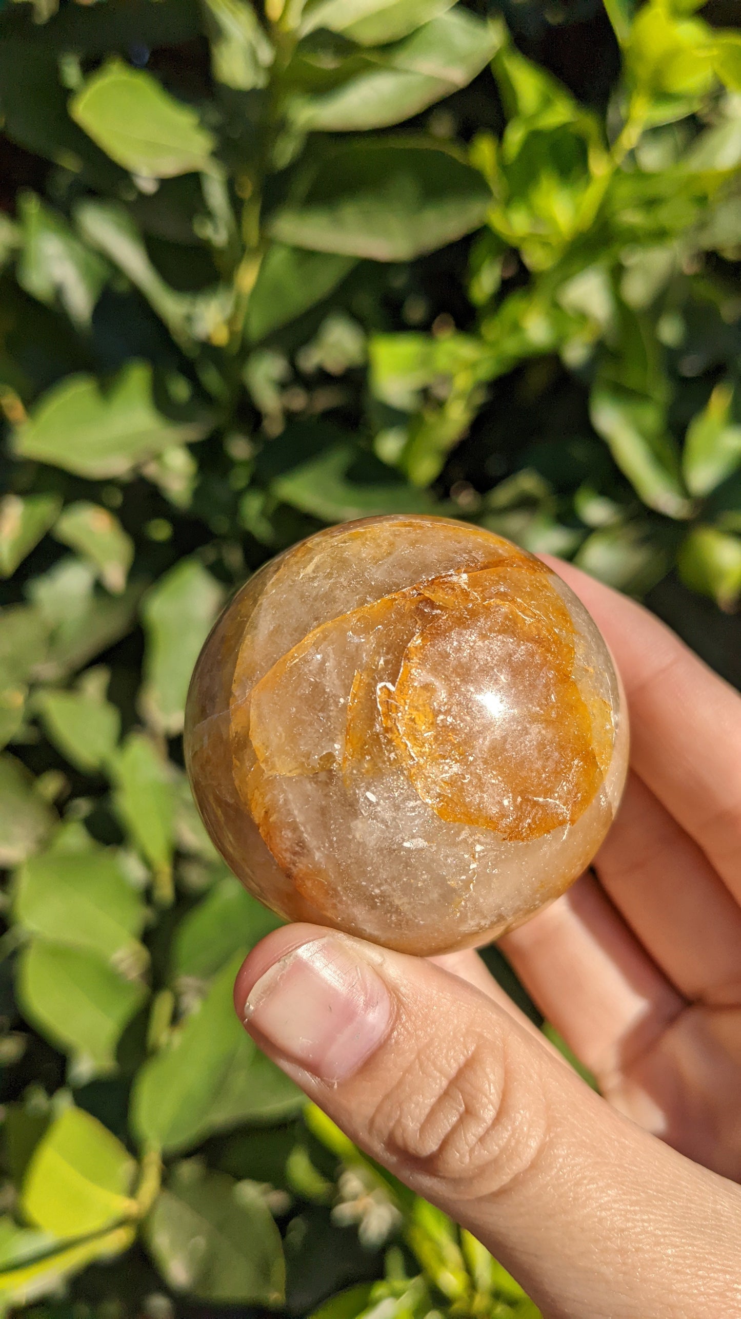 Golden Healer Quartz Spheres