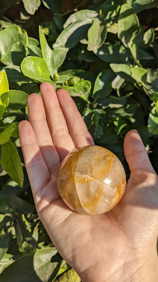 Golden Healer Quartz Spheres