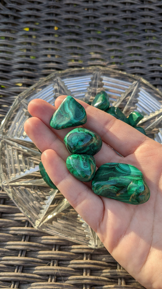 Malachite Tumbles