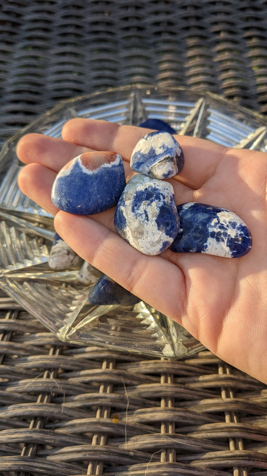 Sodalite Tumbles