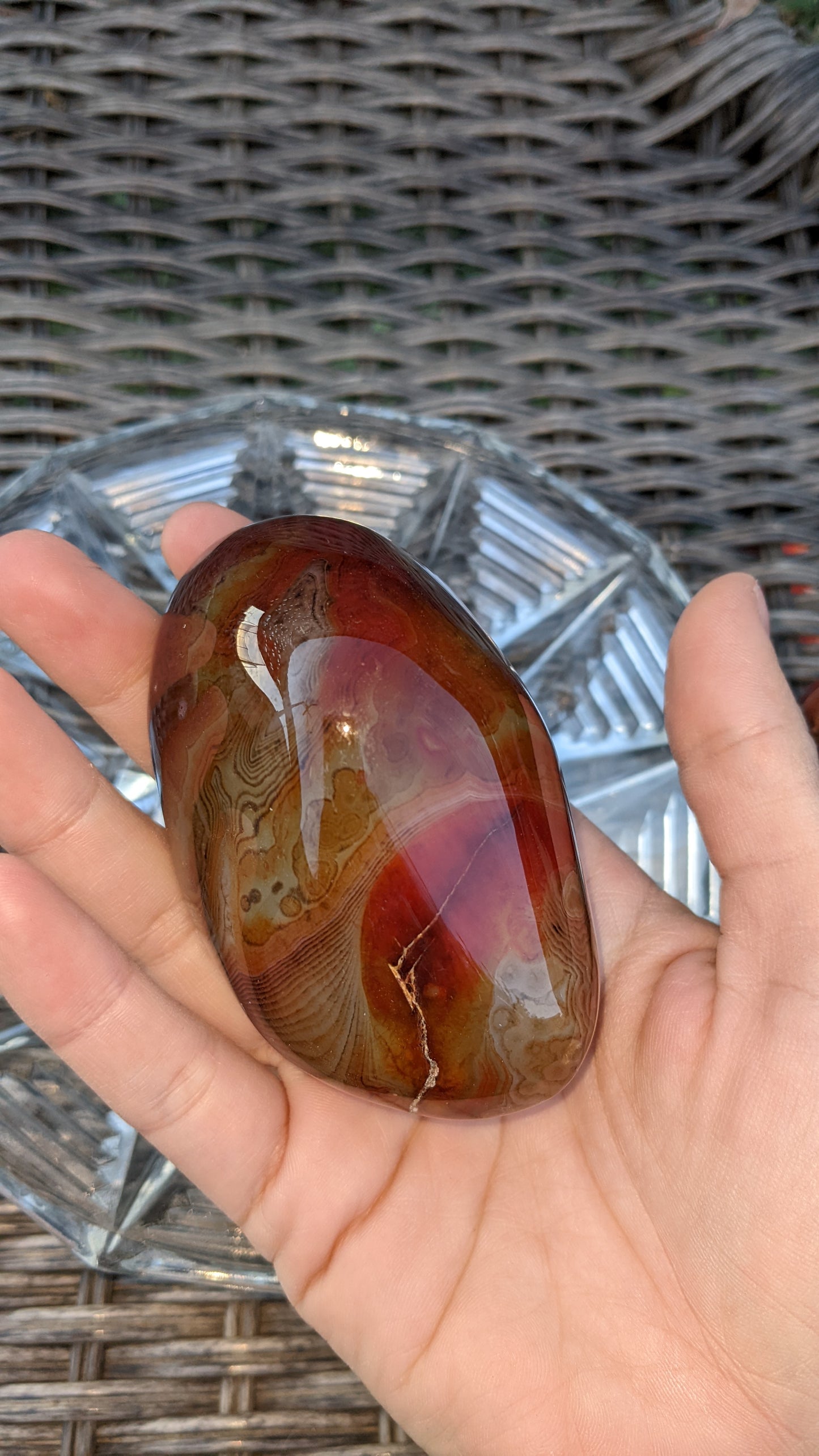 Sardonyx Palmstones