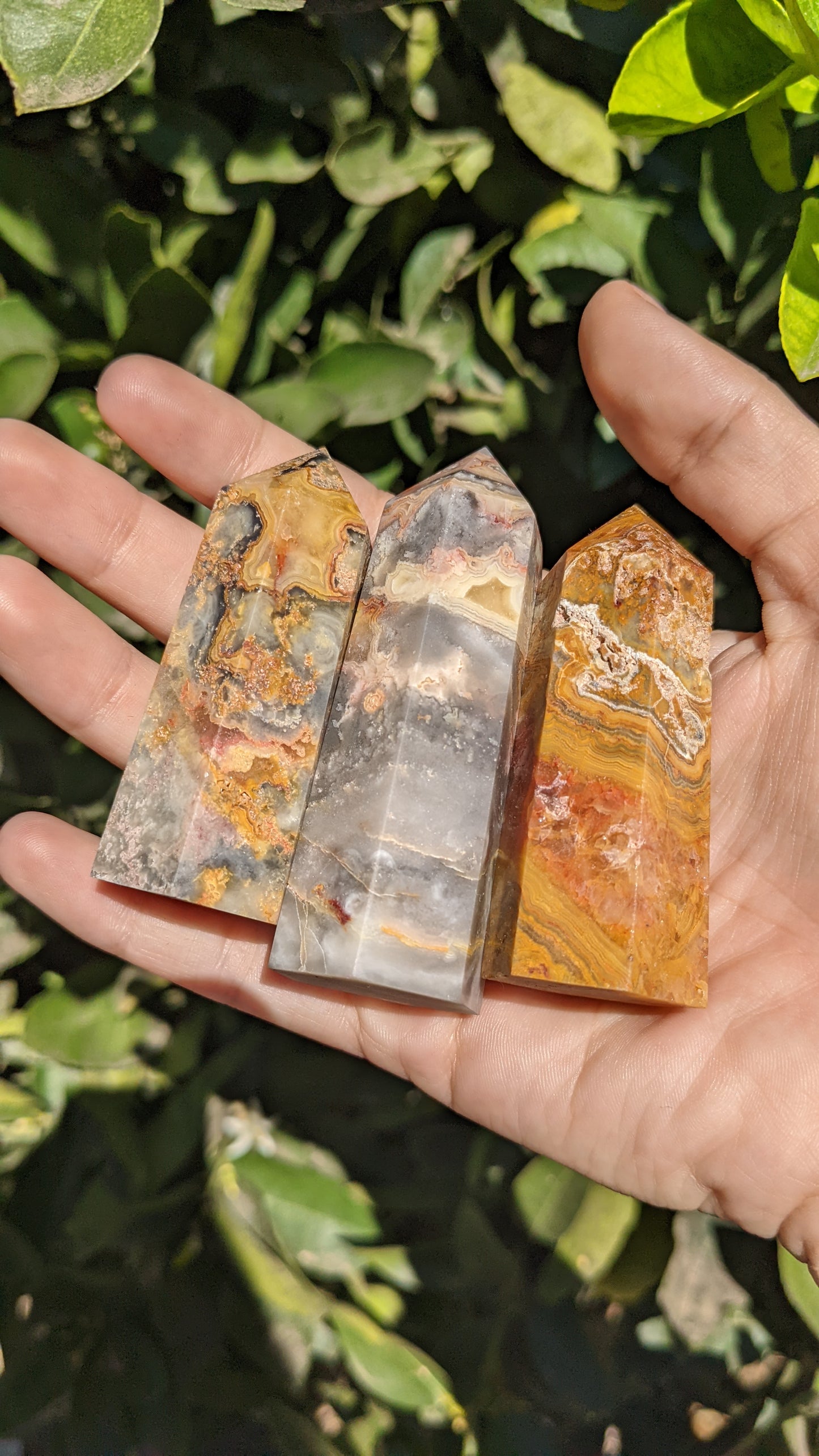 Crazy Lace Agate Towers