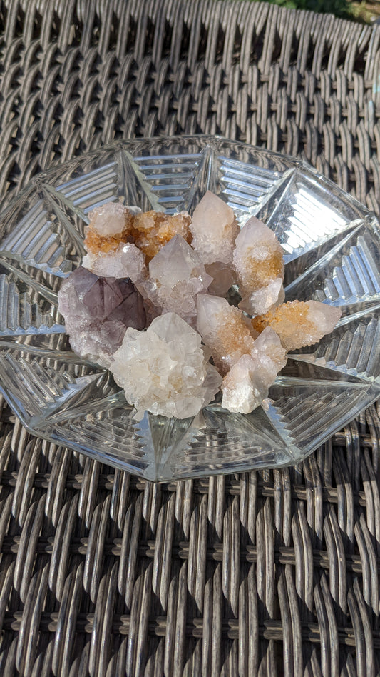 Spirit Quartz Clusters