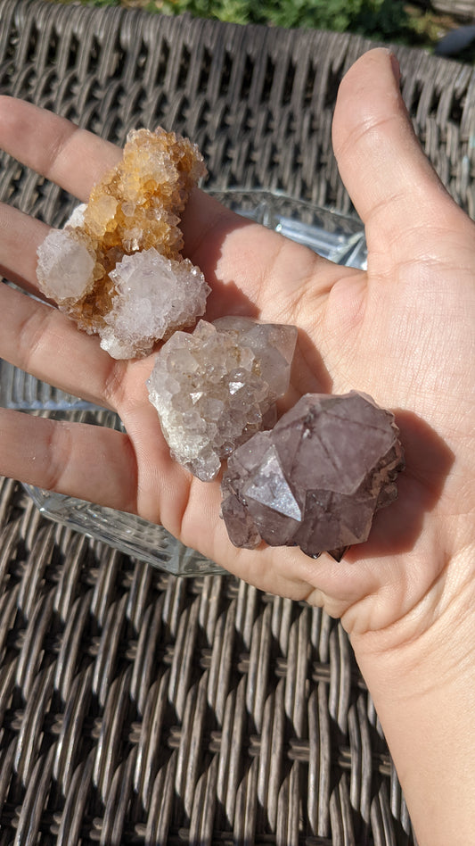 Spirit Quartz Clusters